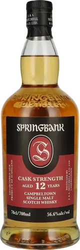 12 Years Old CASK STRENGTH Campbeltown Single Malt Scotch Whisky 56,6% Vol. 0,7l