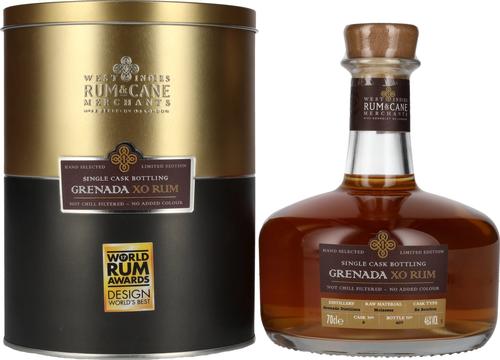 GRENADA XO Single Cask Rum 46% Vol. 0,7l in Tinbox