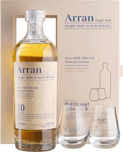 10 Year Old Single Malt 46% Vol. 0,7l in Giftbox with 2 glasses
