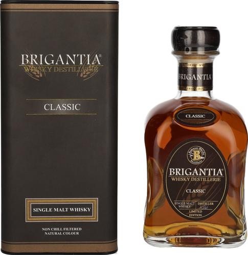 Steinhauser BRIGANTIA Single Malt Whisky CLASSIC 43% Vol. 0,7l in Giftbox