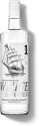 OLD CARIBBEAN WHITE SPICED Rum 35% Vol. 1l