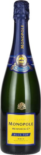 Monopole Champagne BLUE TOP Brut 12,5% Vol. 0,75l