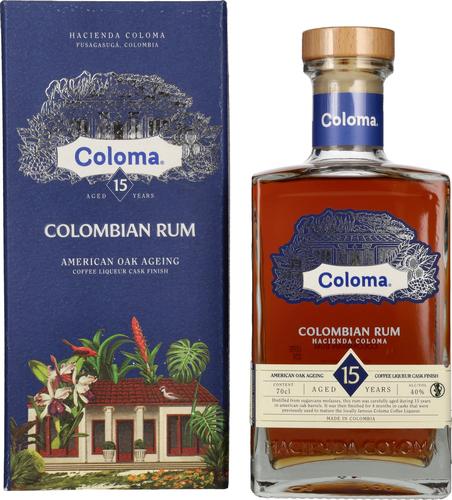 15 Years Colombian Rum 40% Vol. 0,7l in Giftbox