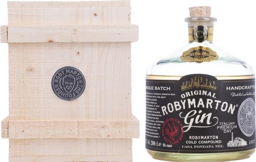 ROBY MARTON GIN 47% Vol. 2l in Wooden Box