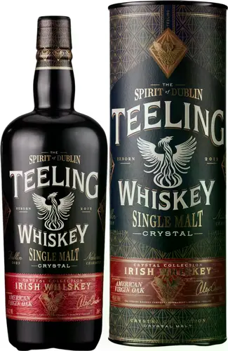 CRYSTAL Single Malt Irish Whiskey 46% Vol. 0,7l in Giftbox