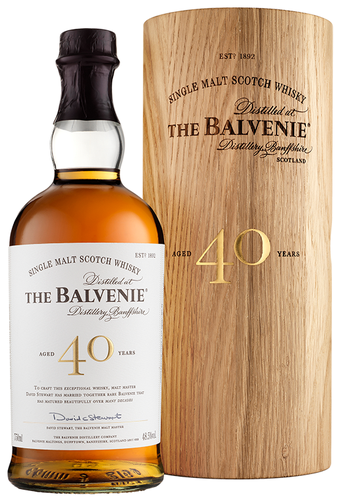 The Balvenie 40 Year Old FOURTY 46% Vol. 0,7l in Wooden box