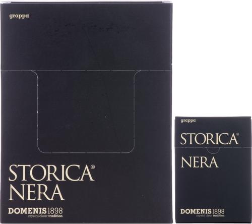 STORICA NERA Grappa 50% Vol. 10x10x0,005l in Giftbox