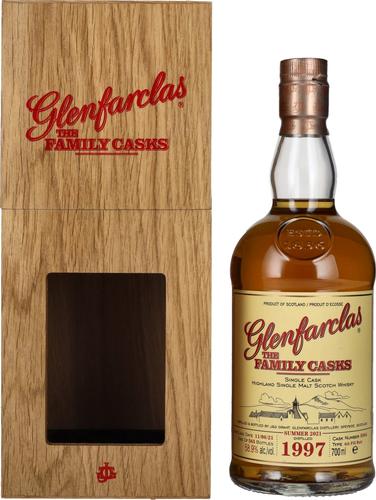 THE FAMILY CASKS SUMMER 2021 4th Fill Butt 1997 58,9% Vol. 0,7l in Wooden box