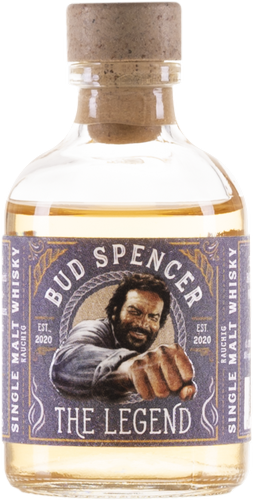 Bud Spencer THE LEGEND Single Malt RAUCHIG (Smoked) 49% Vol. 0,05l Mini