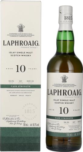 10 Years Old Cask Strength Batch 17 58,3% Vol. 0,7l in Giftbox