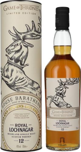 Royal Lochnagar 12 Years Old GAME OF THRONES House Baratheon 40% Vol. 0,7l in Giftbox