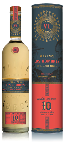 Tequila LOS HOMBRES 10 Años Extra Añejo LIMITED EDITION 40% Vol. 0,7l in Giftbox