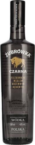 BLACK (CZARNA) Vodka 40% Vol. 0,5l