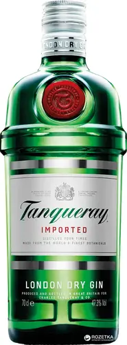 Tanqueray LONDON DRY GIN Imported 47,3% Vol. 0,7l