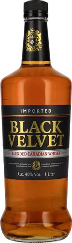 Black Velvet Blended Canadian Whisky 40% Vol. 1l