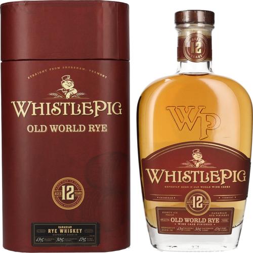 WhistlePig 12 Years Old Straight Rye Whiskey 43% Vol. 0,7l in Giftbox