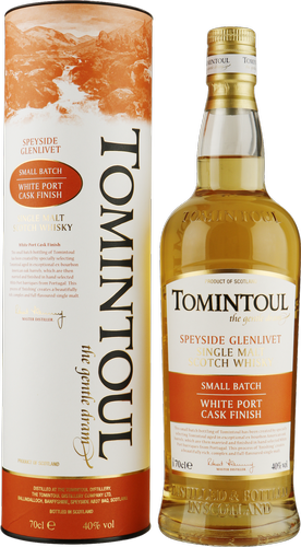 Tomintoul Small Batch White Port Cask Finish 40% Vol. 0,7l