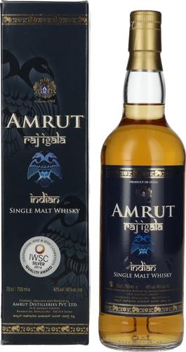 RAJ IGALA Indian Single Malt Whisky 40% Vol. 0,7l in Giftbox