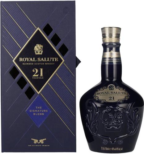 Royal Salute 21 Years Old THE SIGNATURE BLEND 40% Vol. 0,7l in Giftbox