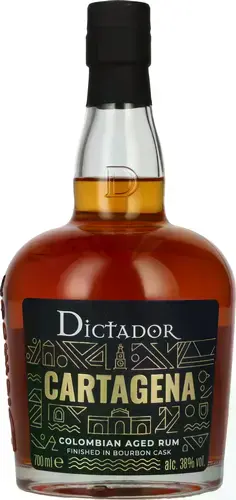CARTAGENA Colombian Aged Rum 38% Vol. 0,7l