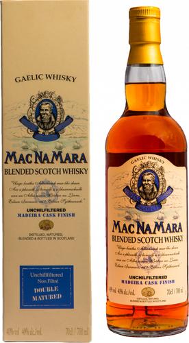 MACNAMARA Madeira Cask Finish Blended Scotch Whisky 40% Vol. 0,7l in Giftbox
