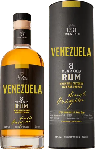 1731 VENEZUELA 8 Years Old Single Origin Rum 46% Vol. 0,7l