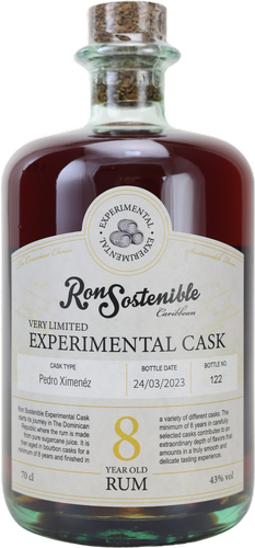 Experimental PX Cask 8 Years Old 43% Vol. 0,7l