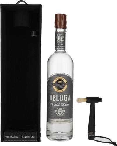 Gold Line Vodka 40% Vol. 0,7l in Giftbox with Pinsel