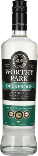 Rum-Bar Worthy Park Estate Premium White Overproof Rum 63% Vol. 0,7l