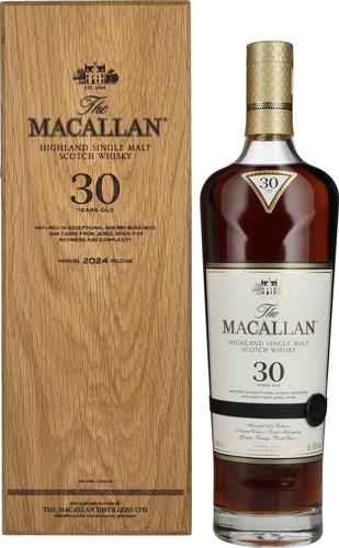 SHERRY OAK 30 Years Old Release 2024 43% Vol. 0,7l
