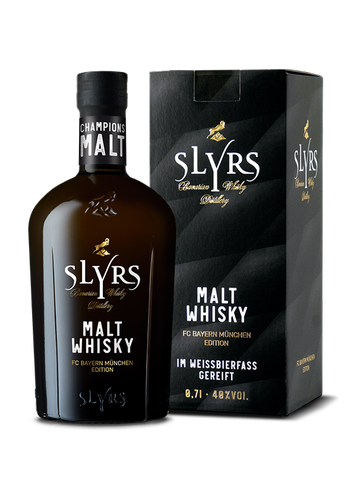Slyrs FC Bayern München Champions Malt Whisky 40% Vol. 0,7l in Giftbox