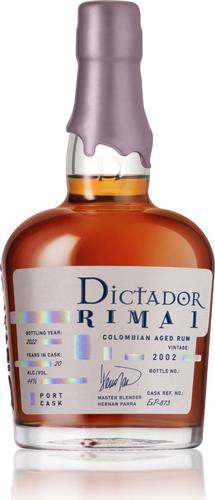 DICTADOR RIMA I PORT FINISH VINTAGE 2002 44 %