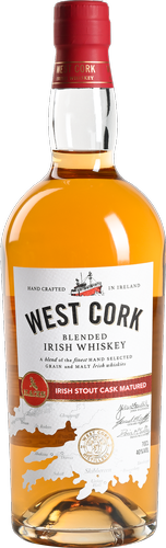 Blended Irish Whiskey IRISH STOUT CASK FINISH 40% Vol. 0,7l