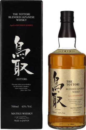 THE TOTTORI BOURBON BARREL 43% Vol. 0,7l in Giftbox