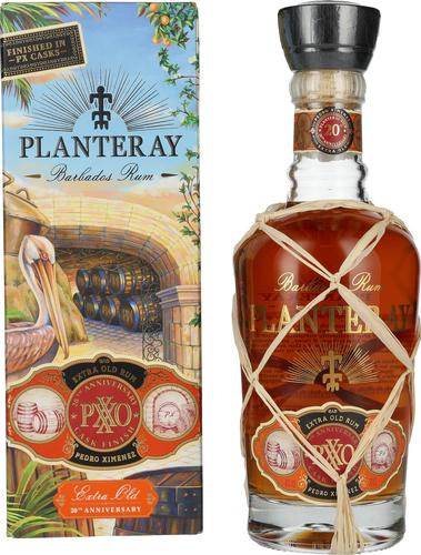 PXXO 20th Anniversary Barbados Rum 40% Vol. 0,7l in Giftbox