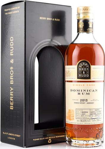 DOMINICAN Single Cask Rum 2013 56,6% Vol. 0,7l in Giftbox