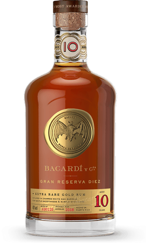 Bacardi Gran Reserva Diez 40% Vol. 0,7l
