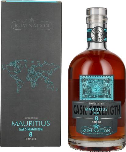 Mauritius 8 Years Old Cask Strength Rum Limited Edition 54,9% Vol. 0,7l in Giftbox