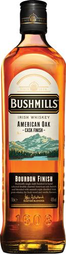 Bushmills Irish Whiskey American Oak BOURBON FINISH 40% Vol. 0,7l