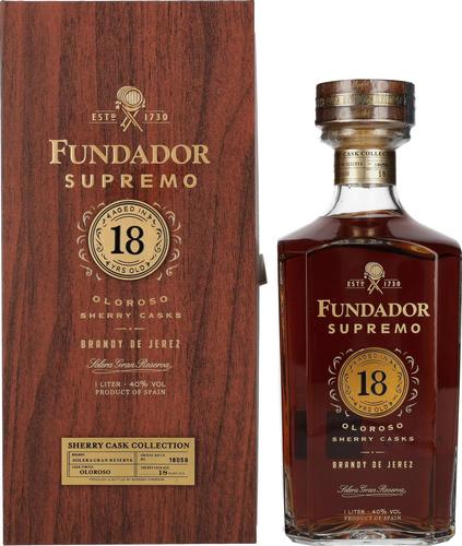 Supremo 18 Years Old 40% Vol. 1l in Wooden case