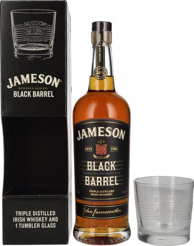 BLACK BARREL Whiskey 40% Vol. 0,7l in Giftbox with Tumbler