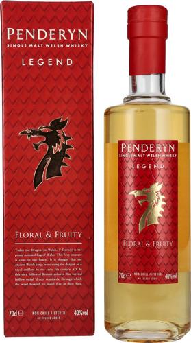 LEGEND Single Malt Welsh Whiskey 40% Vol. 0,7l in Giftbox