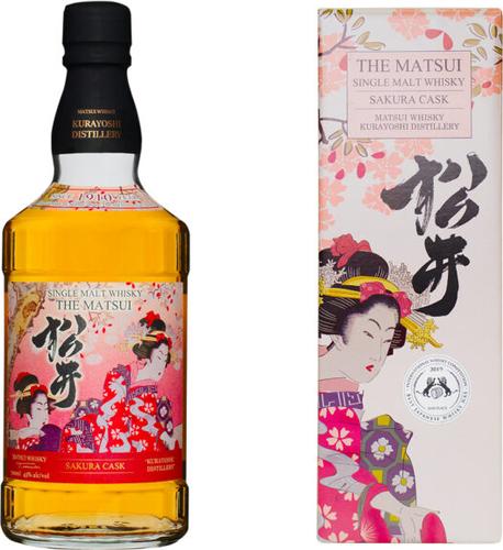 SAKURA CASK Single Malt Japanese Whisky 48% Vol. 0,7l in Giftbox
