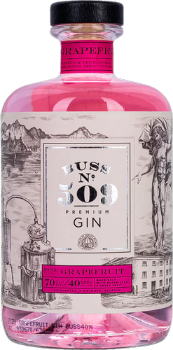 BUSS N°509 PINK GRAPEFRUIT Gin 40% Vol. 0,7l
