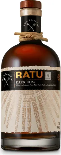 RATU 5 Years Old Dark Premium Rum 40% Vol. 0,7l