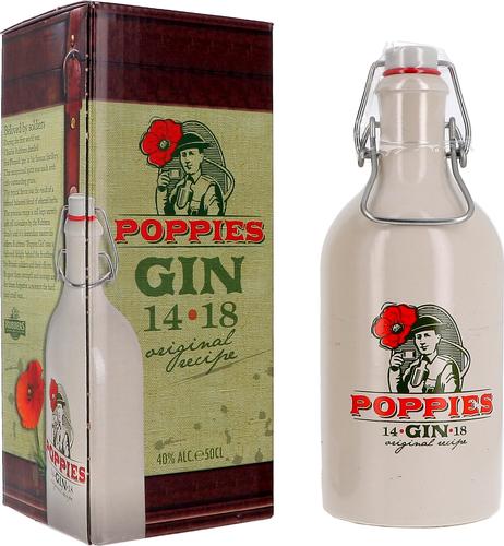 Poppies Gin 40% Vol. 0,5l in Giftbox