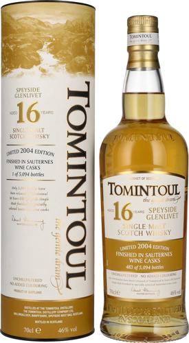 16 Years Old The Gentle Dram Limited Edition 2004 46% Vol. 0,7l in Giftbox