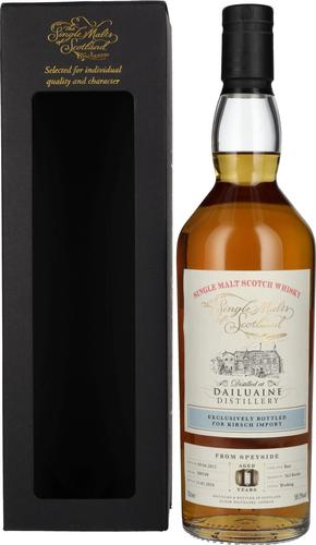 11 Years Old KIRSCH IMPORT Speyside Single Malt 2012 58,3% Vol. 0,7l in Giftbox