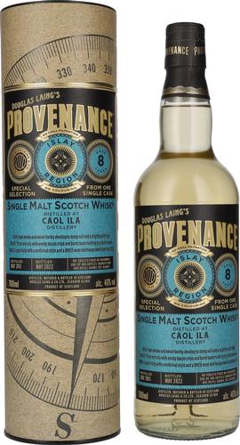 PROVENANCE Caol Ila 8 Years Old Single Malt 2013 46% Vol. 0,7l