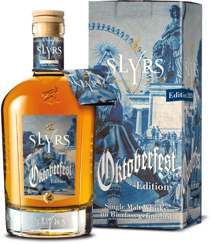 Slyrs Single Malt Whisky Oktoberfest Edition 45% Vol. 0,7l in Giftbox